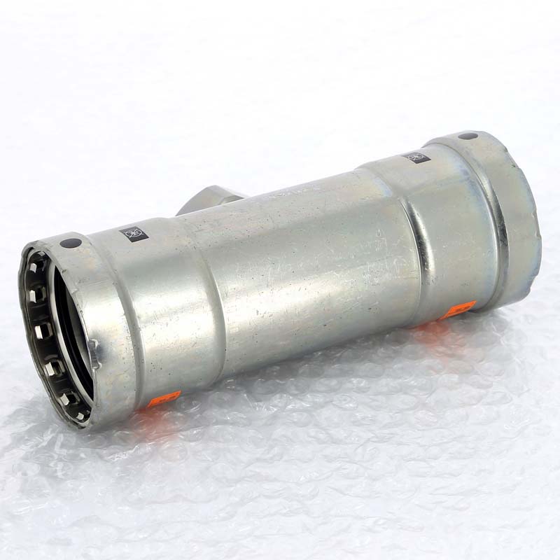 Тройник пресс-В оцинкованная сталь Megapress VIEGA 2" х Rp 1" х 2"