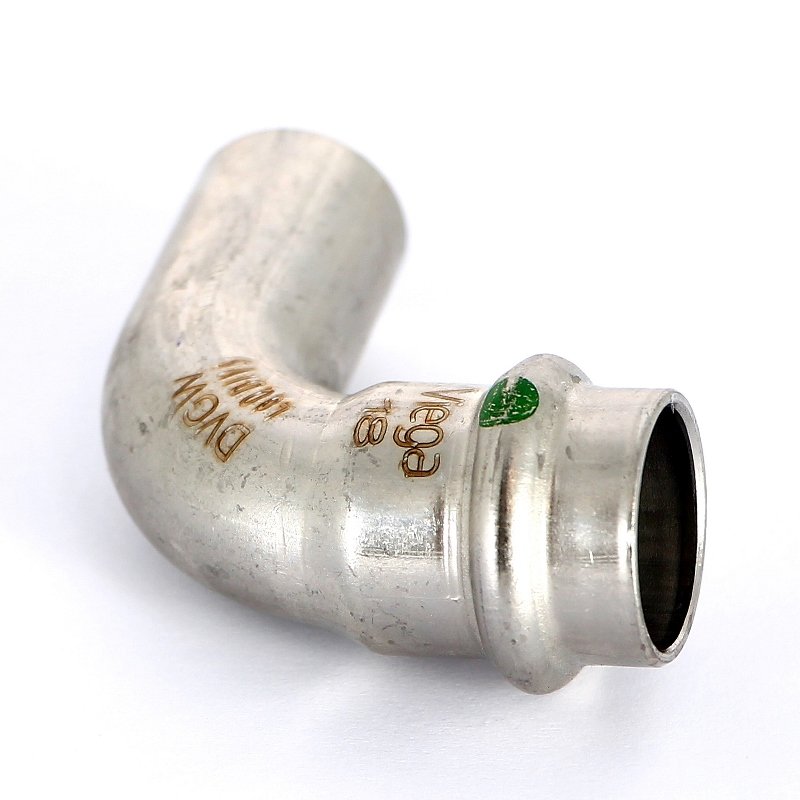 Угол-вставка пресс 18 нержавеющая сталь Sanpress Inox VIEGA