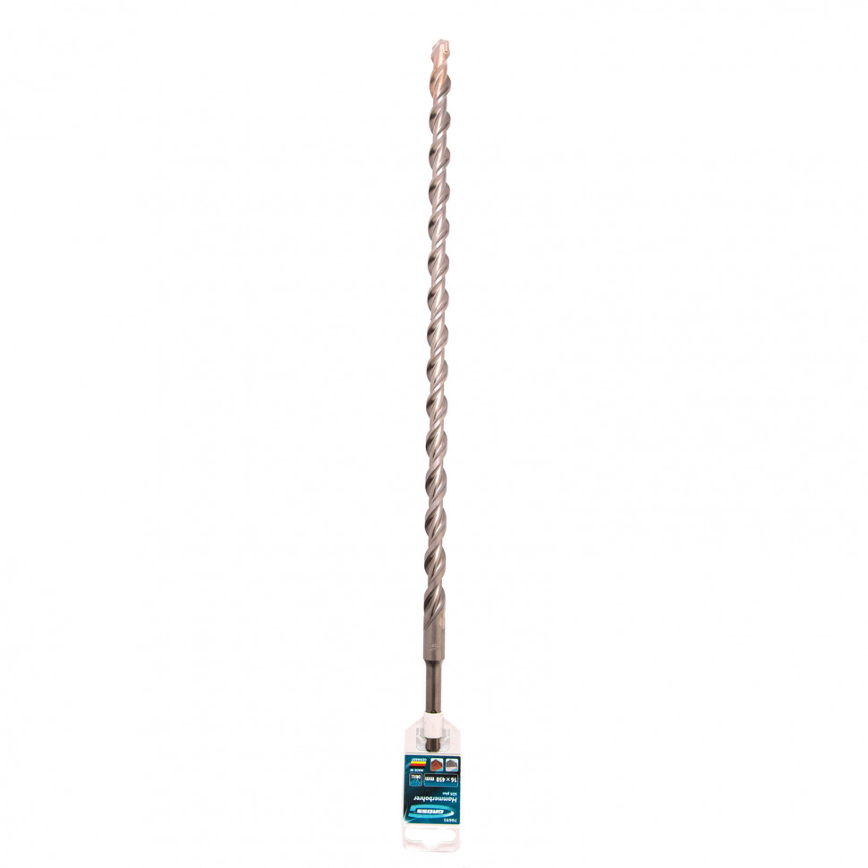Бур по бетону Pro, 16 х 450 мм, SDS Plus Gross (70695)