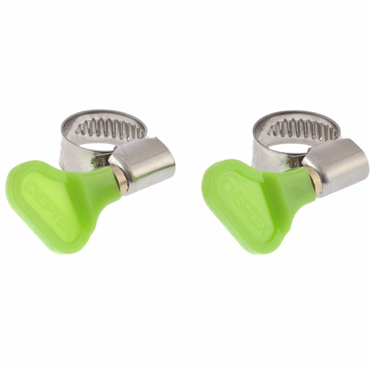 Хомуты металлические элемент крепления с формой ключа 10-16 мм, 2 шт Сибртех (47648)