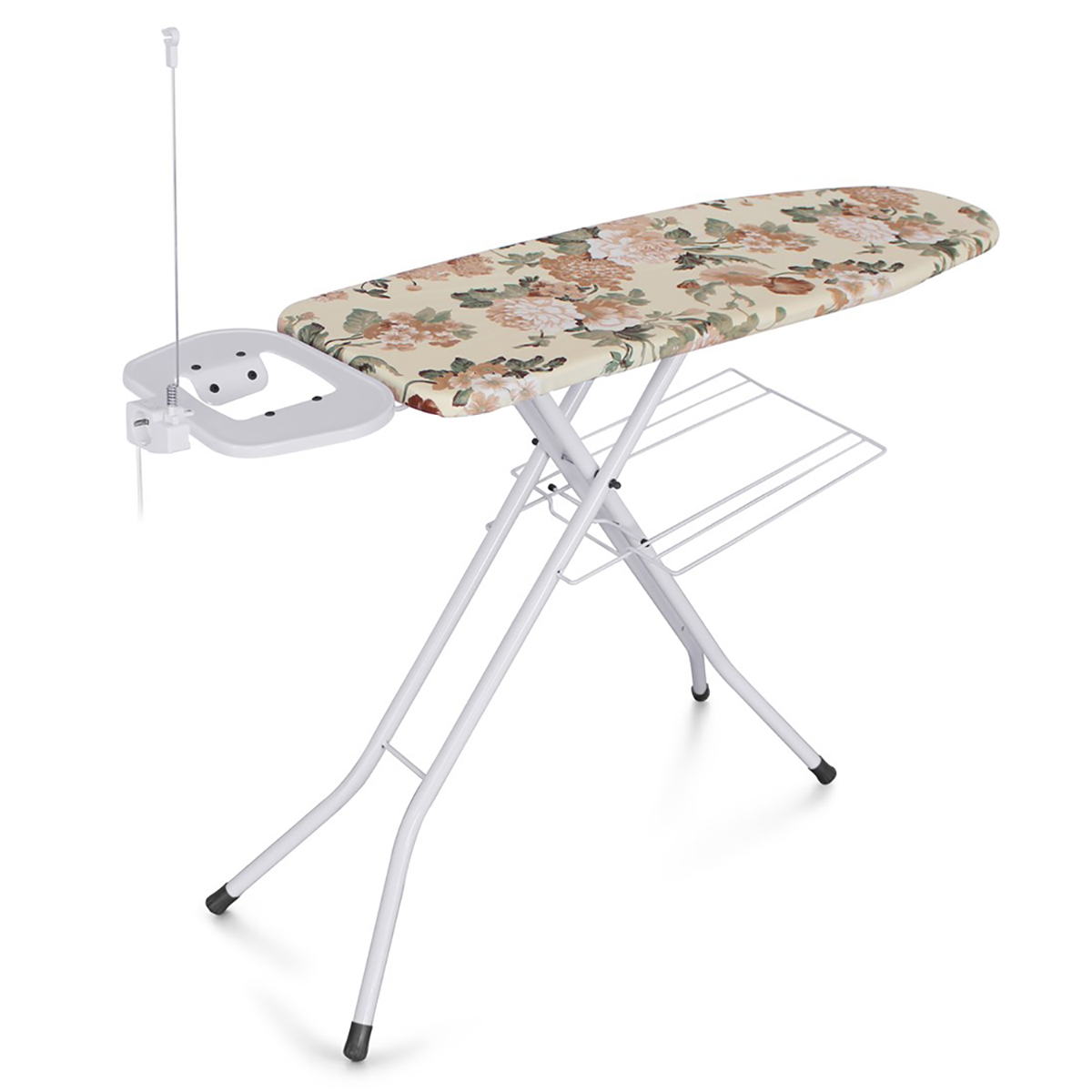 Доска гладильная "капитол" 120 х 38 см (1/2)  металл (белый)