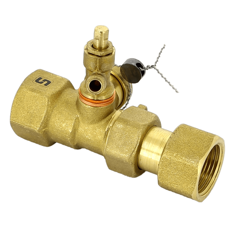 Вентиль отсечной ВВ 3/4 пломбируемый для расширительных баков UNI-FITT