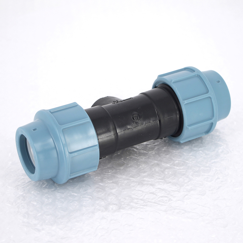 Тройник ПНД переходной под обжим НР 32 x 1/2" полиэтиленовый UNIDELTA