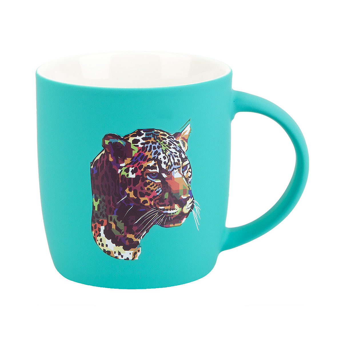 Кружка с силикон. напылением "cat hunter" 350 мл, фарфор (1/36) "polystar collection" l2110080-4