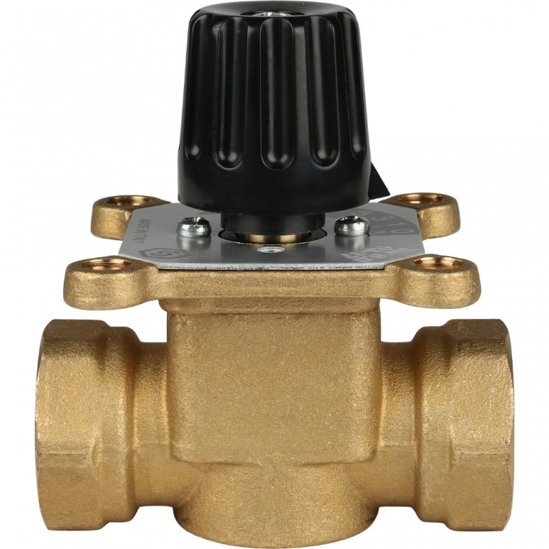Трехходовой смесительный клапан 3/4" STOUT 6 KVs