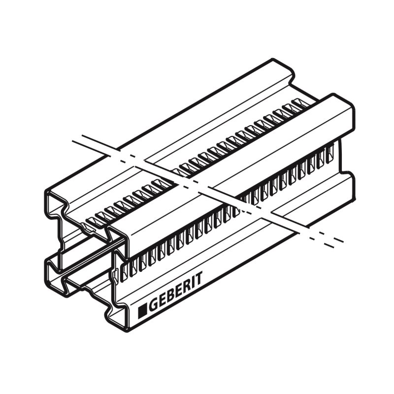 Монтажный профиль 5 м Geberit GIS