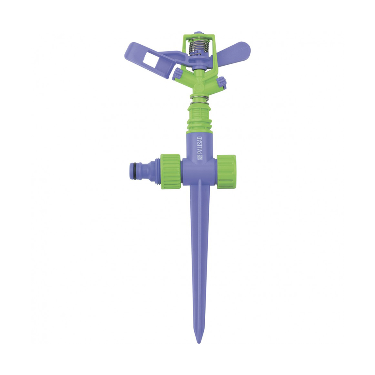 Разбрызгиватель импульсный абс-пластик, двусторонний, на пике (1/48) "palisad"