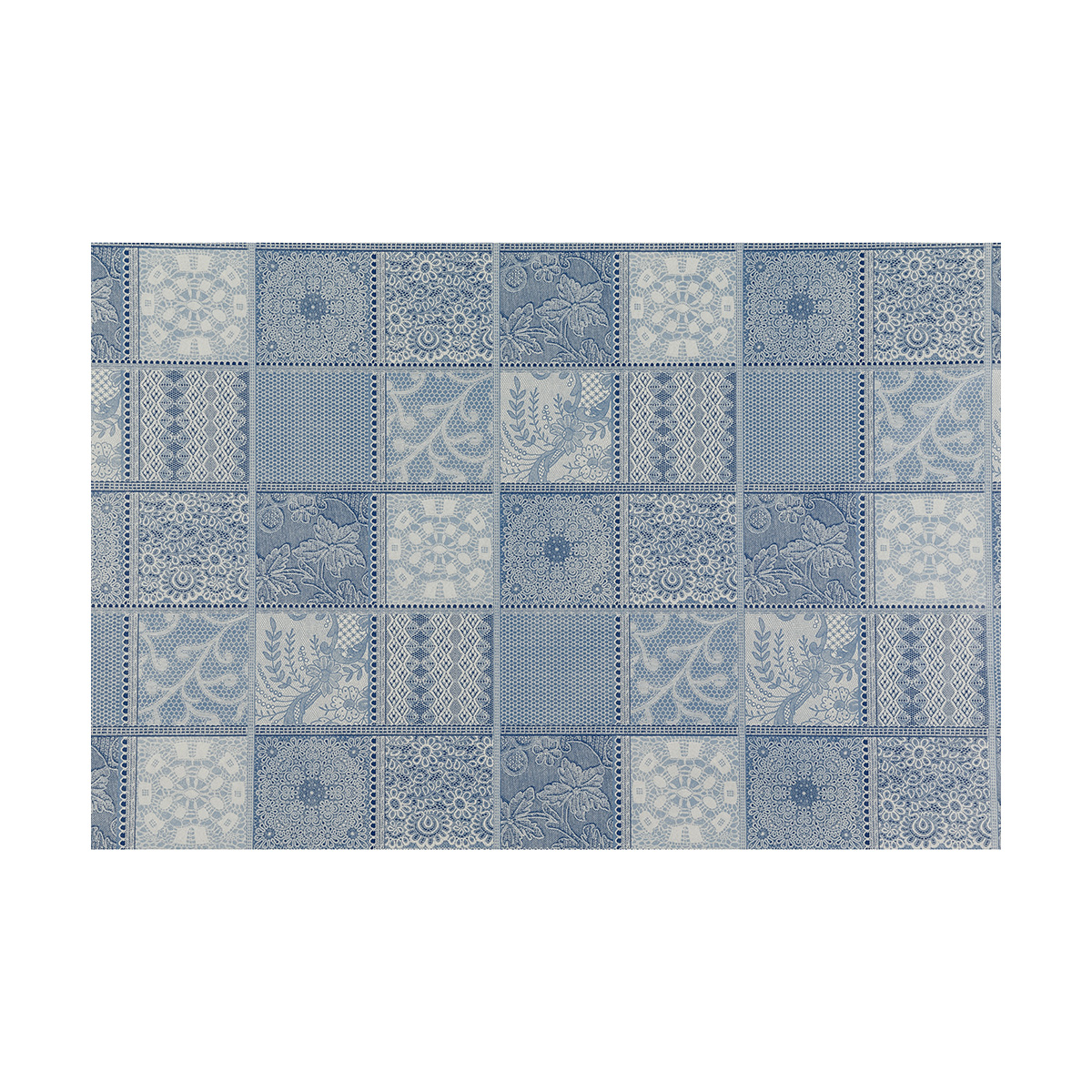 Клеенка пвх основа нетканая 135 см  рулон 20 м (1)  "major" 514/11 (синий)