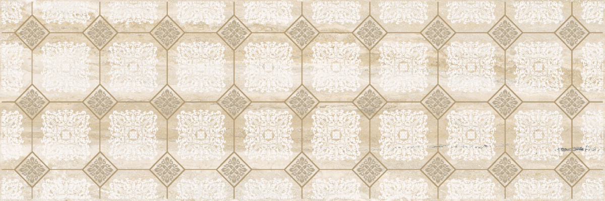 Glossy бежевый 20x60