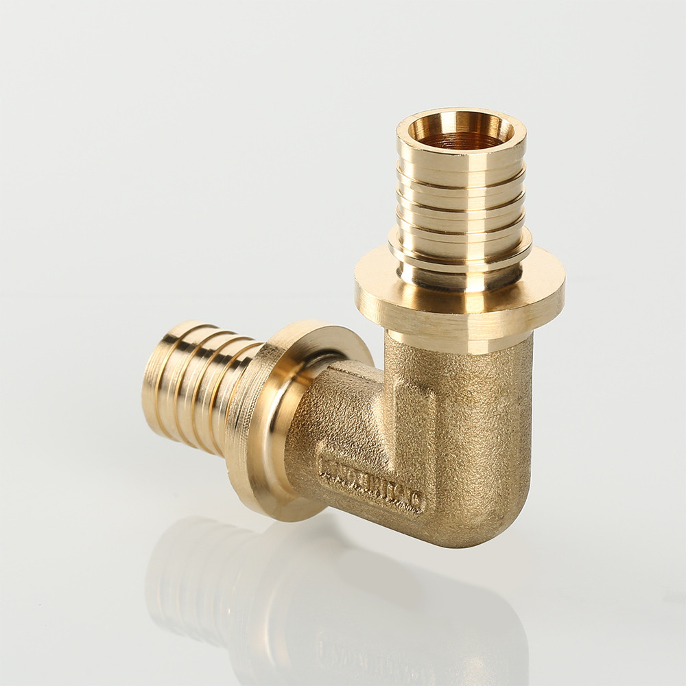 Угольник 90° 25 мм аксиальный для труб PE-X VALTEC