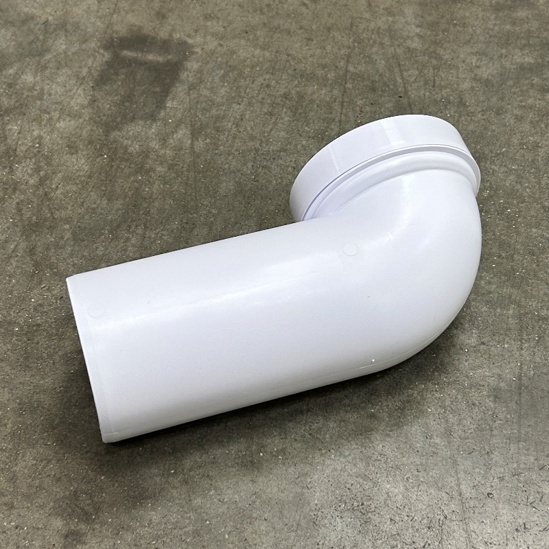 Труба McALPINE фановая L=230 мм под углом 90, вход 97-107 мм, выход 110 мм