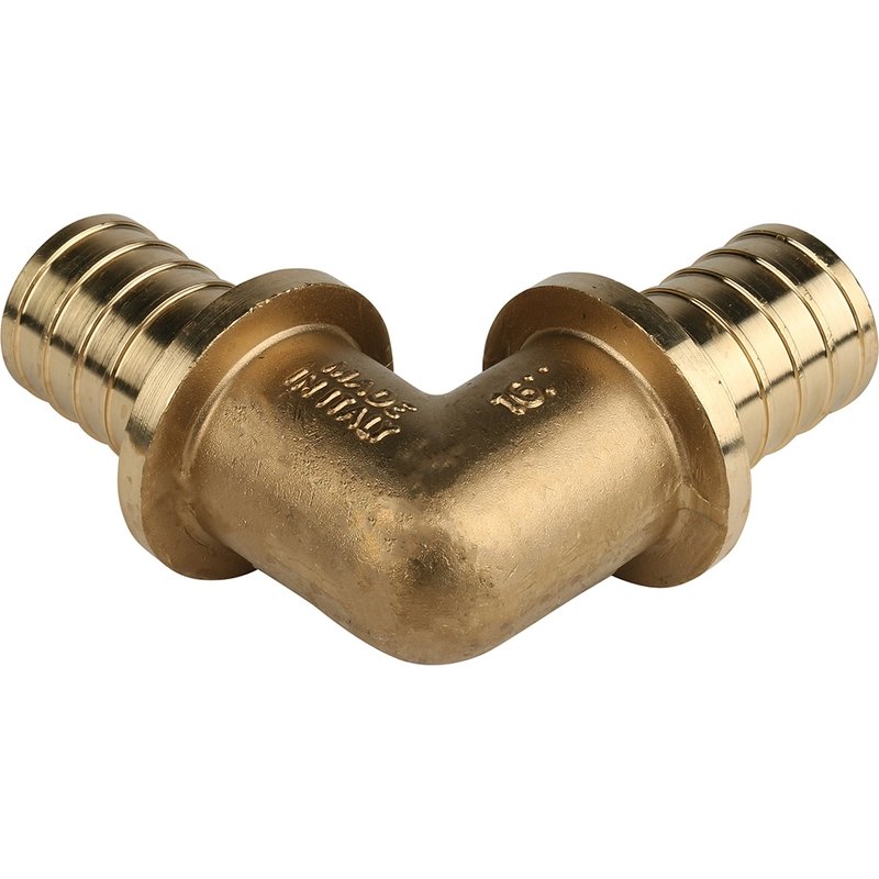 Угольник 90° 16 мм аксиальный для труб PE-X STOUT