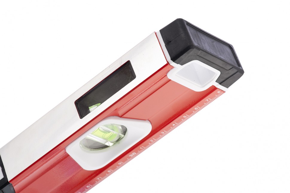 Уровень алюминиевый, магнит, фрезерованный, 3 глазка (1 зеркальный), 400 мм Matrix (34730)