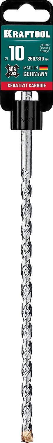 KRAFTOOL Cerazit Carbide, 10 х 310 мм, SDS-plus бур (29320-310-10)