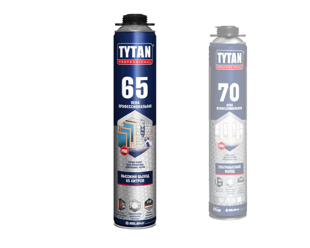 Пена монтажная профессиональная Tytan 65/70 летняя