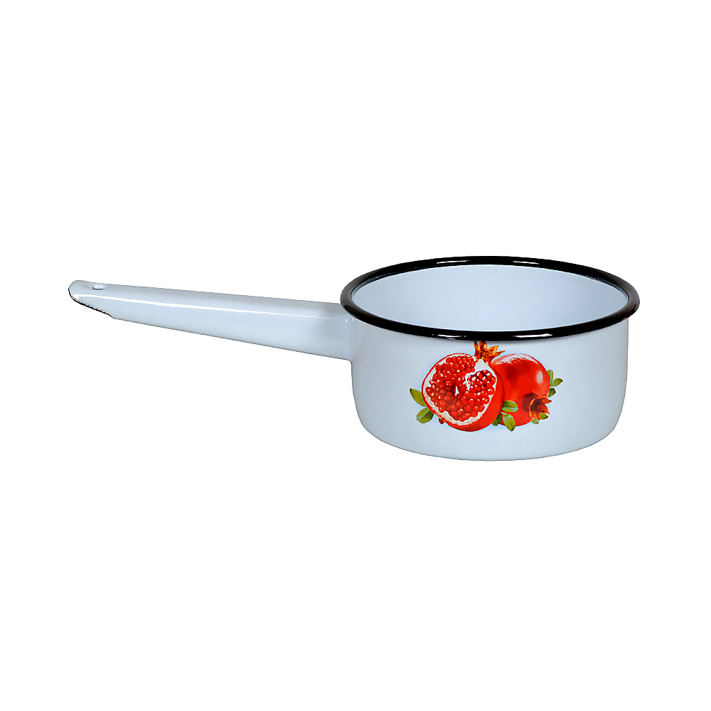 Ковш эмалиров. декор. 1 л (1/12) "стальэмаль"  1с22с