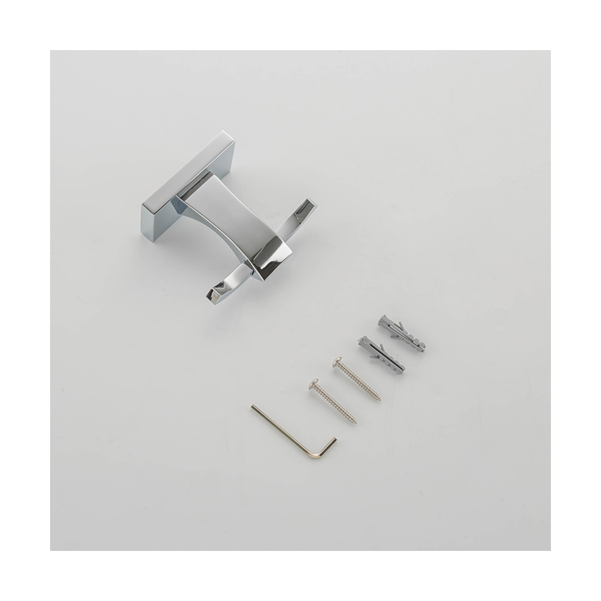 Крючок двойной g0705-20, хром (1/40) "gappo"