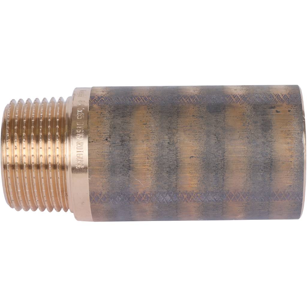 Удлинитель резьбовой 1" x 65 мм ВН бронза VIEGA (440596)