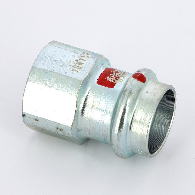 Муфта пресс-В 22x3/4" оцинкованная сталь Prestabo VIEGA