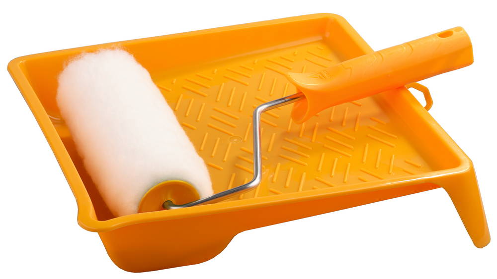 STAYER ВЕСТАН, 44 х 180 мм, бюгель 6 мм, ворс 15 мм, все виды ЛКМ, малярный валик в наборе с ванночкой (0540-18)