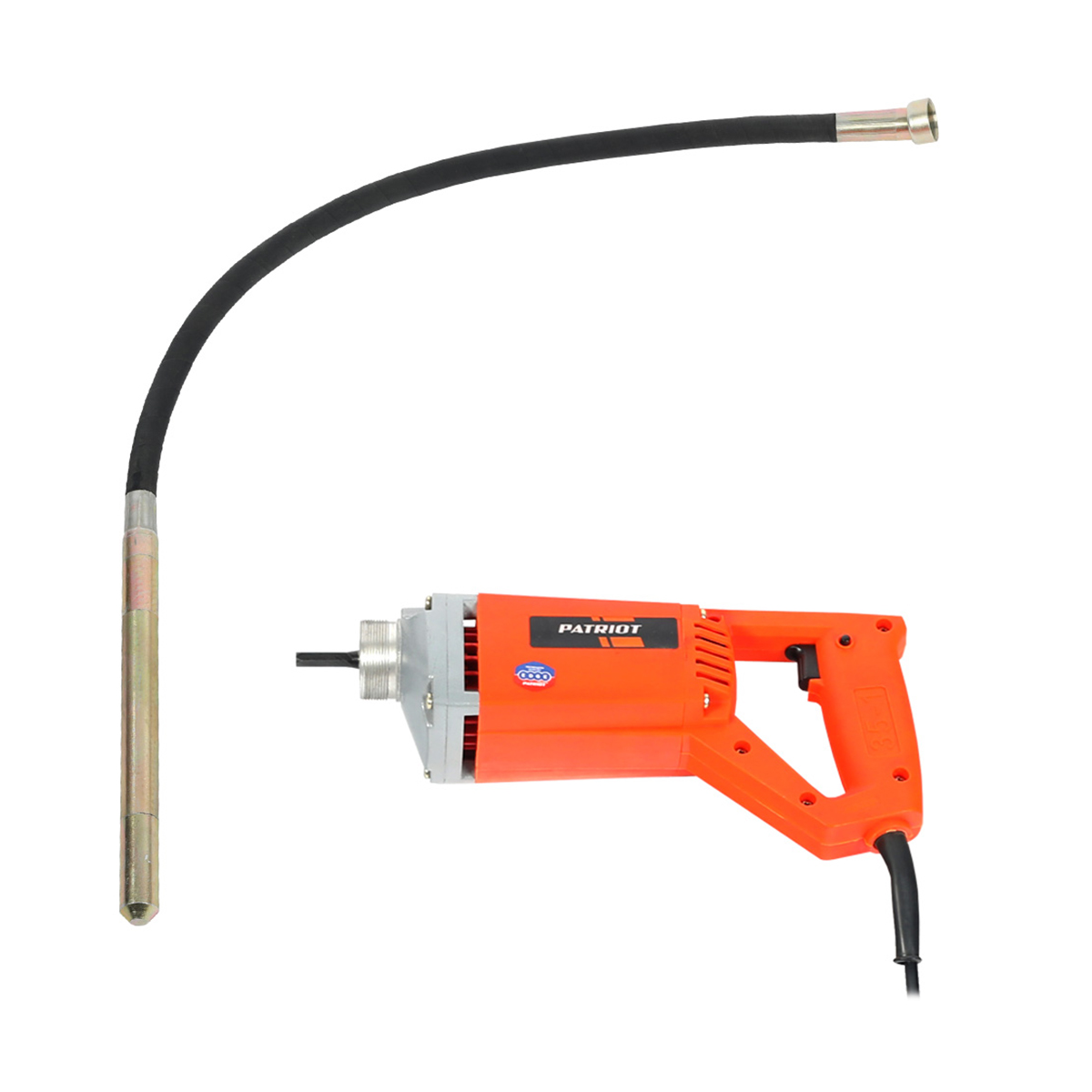 Вибратор для бетона глубинный cv 100 (1/4) "patriot" 130301100