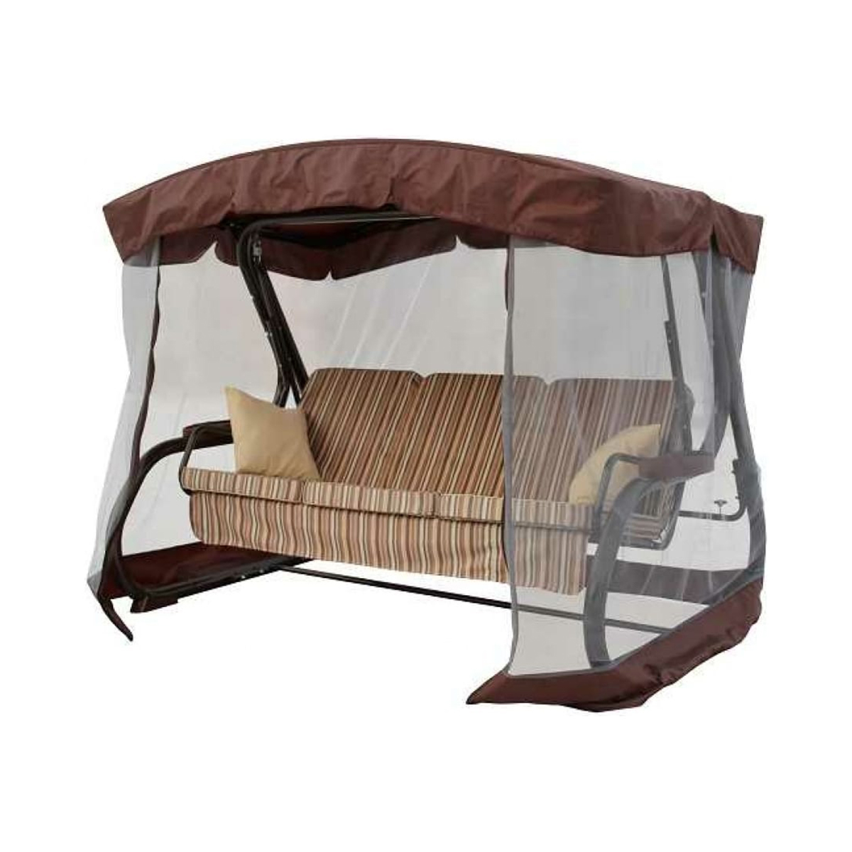 Качели садовые 3-х местные "секвойя" (1) d539-mt007