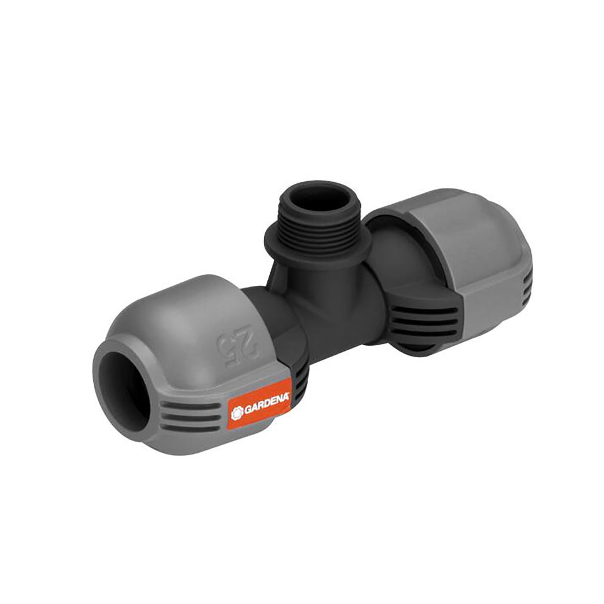 Соединитель t-образный 3/4”, 25 мм наружная резьба (1/10) "gardena" 02787-20.000.00