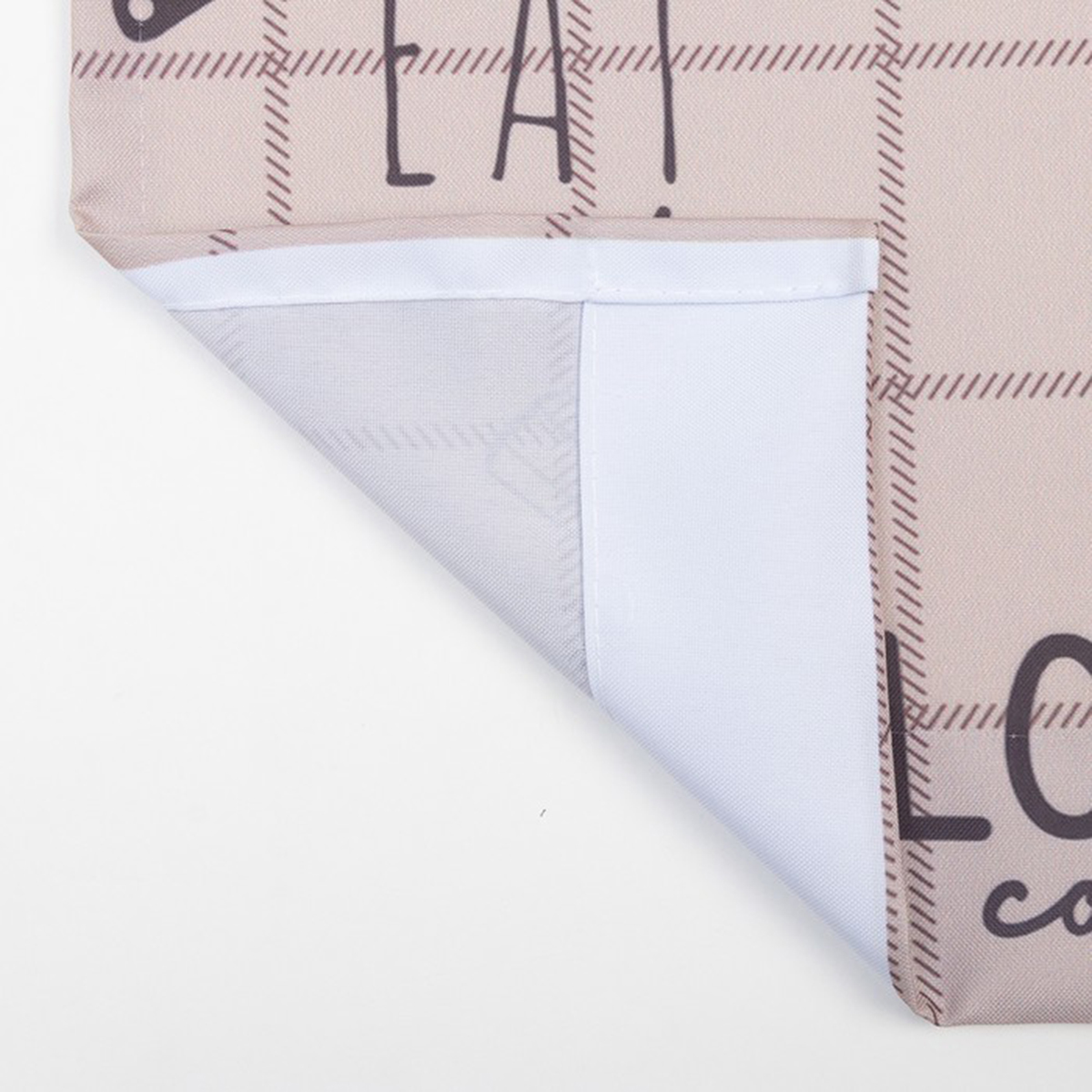 Шторы для кухни "homemade" 145*170 см компл. 2 шт. с подхватами (1) "этель" 5513586