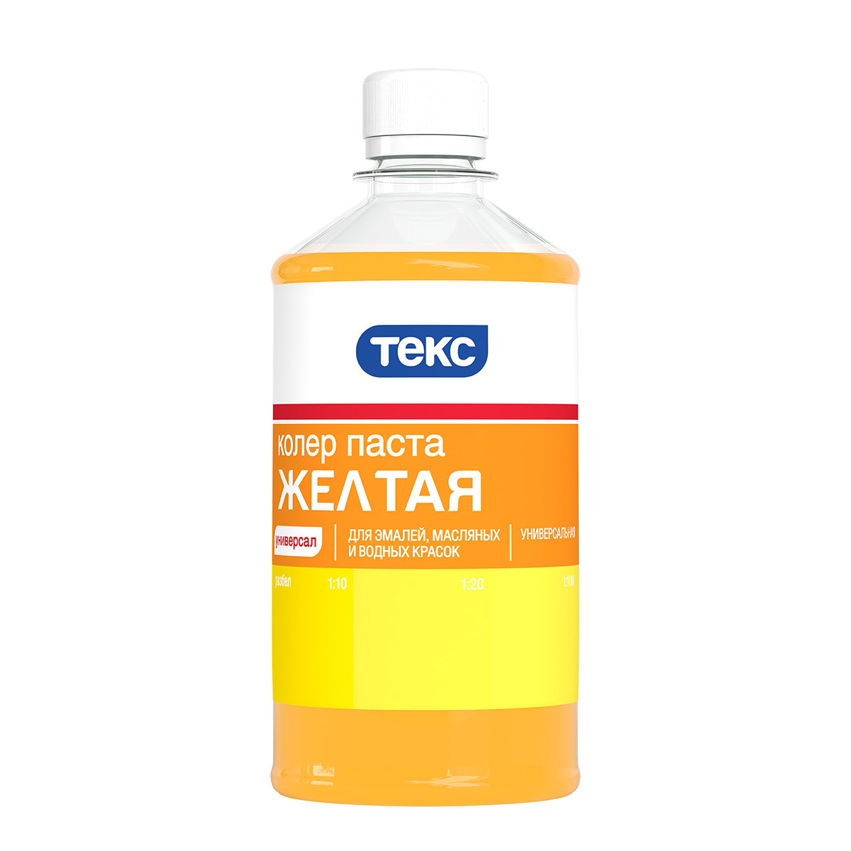 Паста колер. универс. № 03  желтая  0,5 л (12) текс