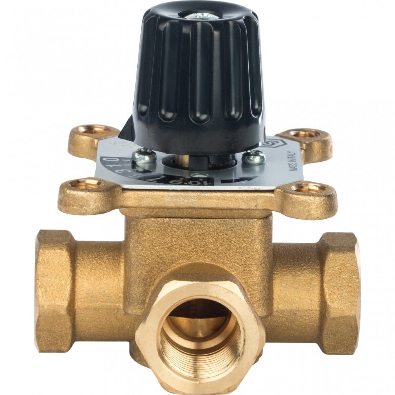 Трехходовой смесительный клапан 1/2" STOUT 2,5 KVs