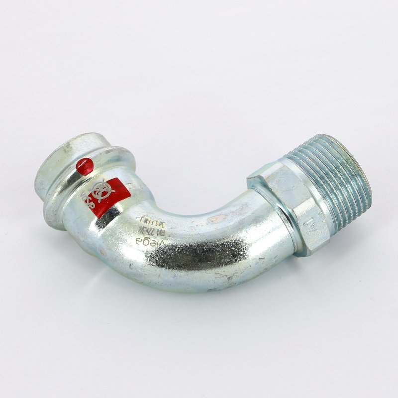 Угол пресс-Н 22x3/4" оцинкованная сталь Prestabo VIEGA