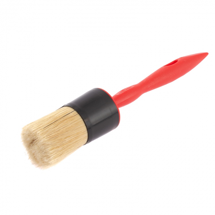 Кисть круглая №45, натуральная щетина, пластиковая ручка, Color line Matrix (83411)