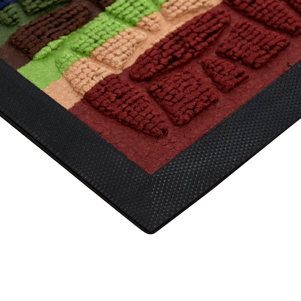 Коврик придверный "comfort" 40*60 см (красный) (1/20) "vortex" 22383