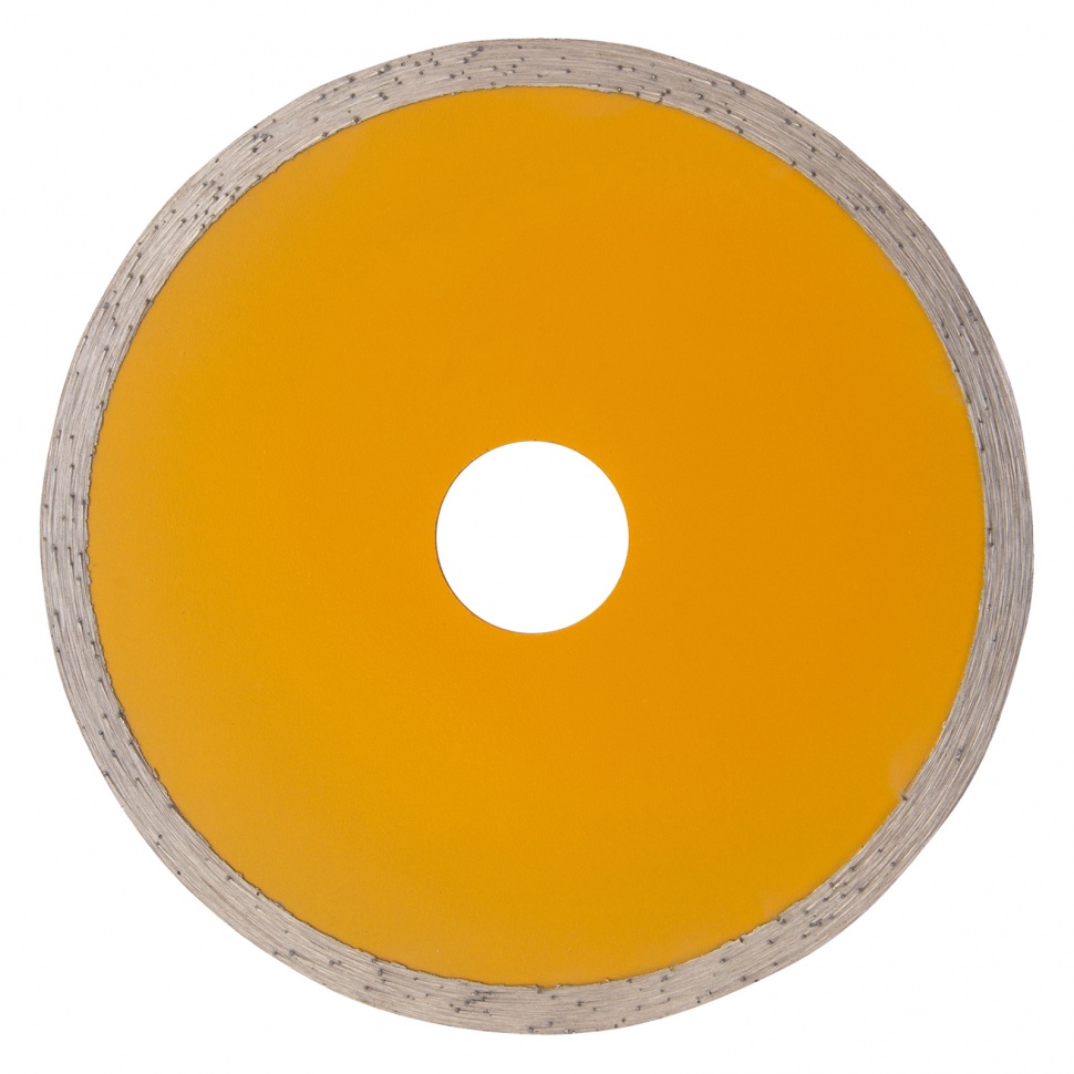 Диск алмазный, отрезной сплошной, 115 х 22.2 мм, мокрая резка Denzel (73118)