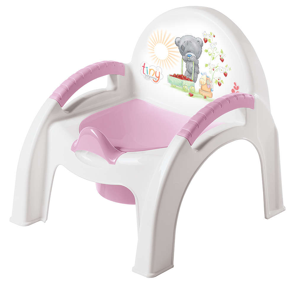 Горшок-стульчик Me to You, 310 x 300 x 300 мм, розовый