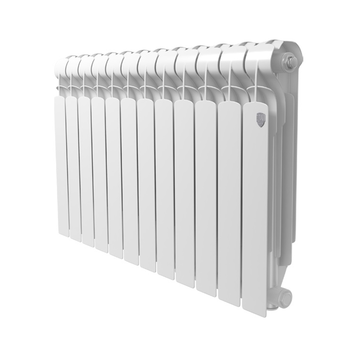 Радиатор алюмин. "indigo 500 2.0" 12 секций (1) "royal thermo"