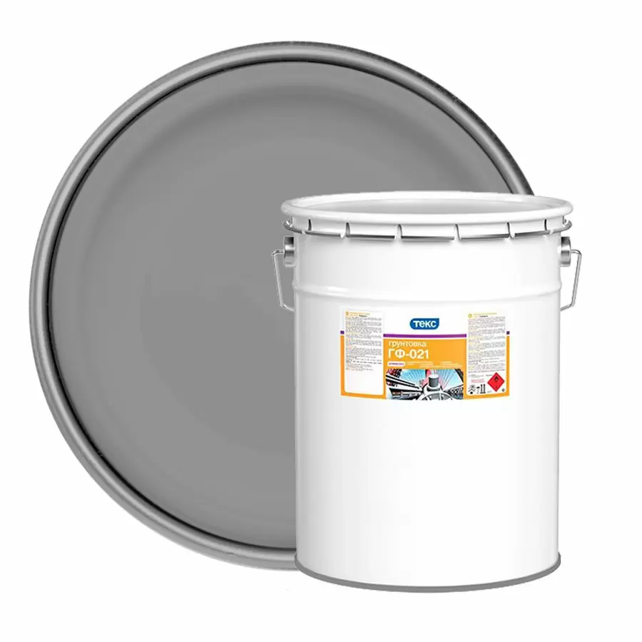 ТЕКС УНИВЕРСАЛ ГФ 021 грунтовка антикоррозионная, алкидная, серый (24кг)