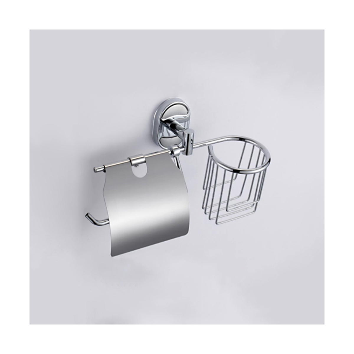 Держатель для туал. бумаги и освежителя воздуха f1903-1, хром (1/20/60) "frap"