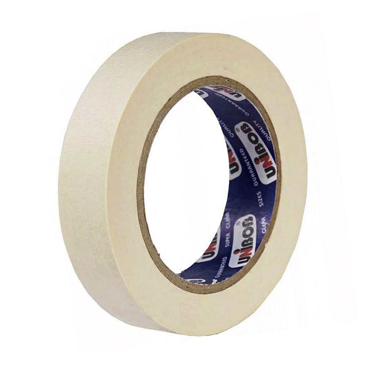 Скотч малярный 25 мм х 25 м (72) "unibob"
