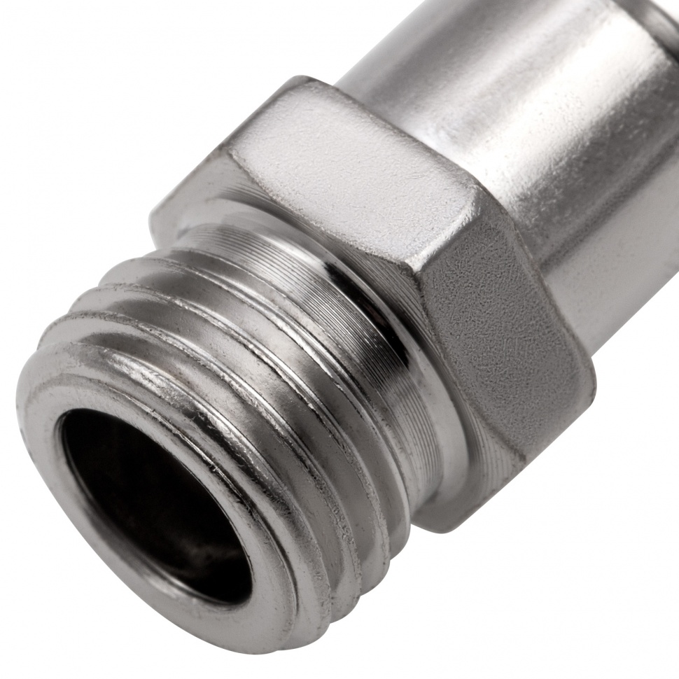 Ниппель универсальный быстросъемный ("папа"), 1/4, внешняя резьба, 2 шт, Stels (57053)