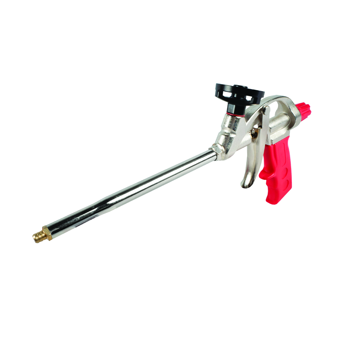 Пистолет для монтажной пены "профи" (1/20) стальной корпус "кедр"  015-0028