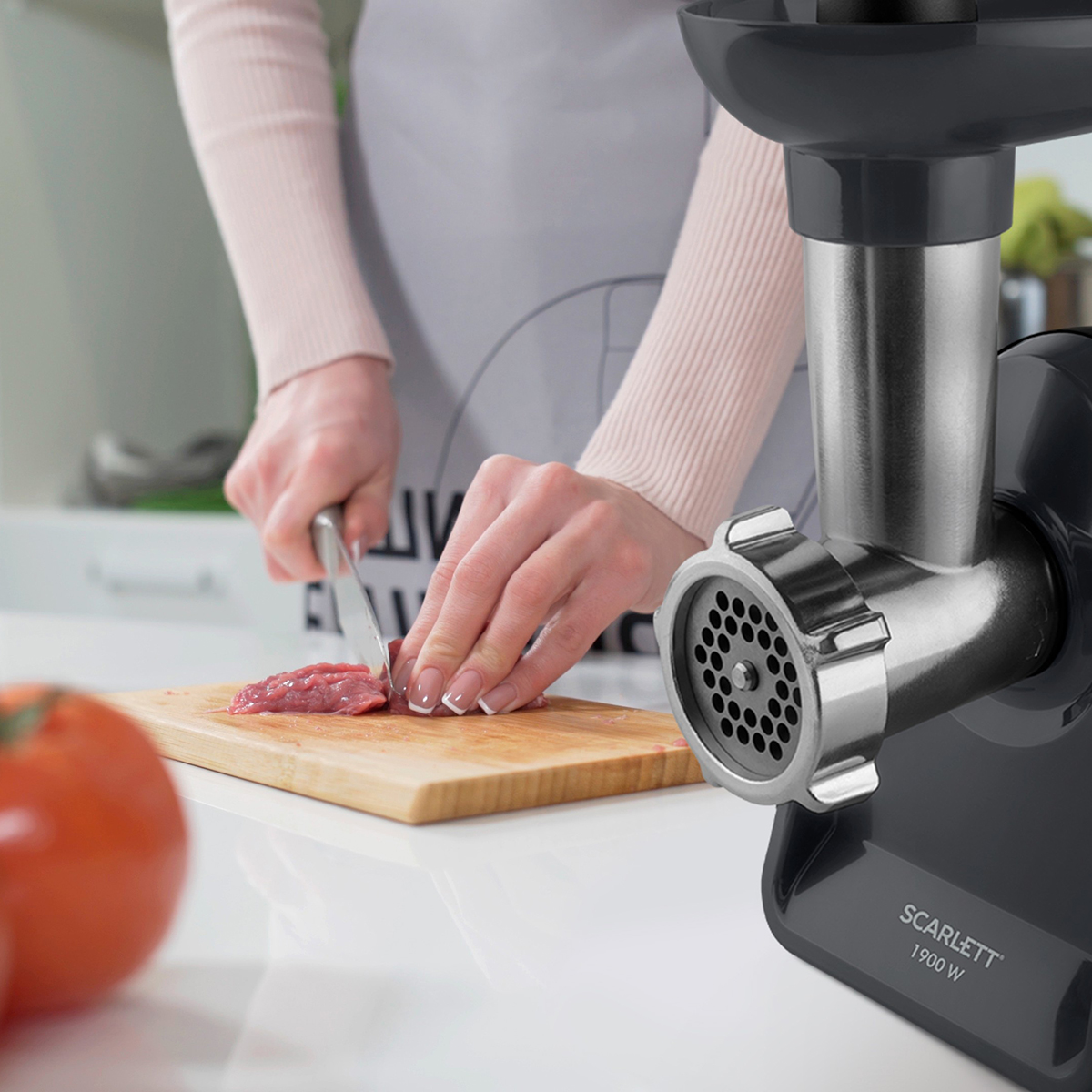 Мясорубка электрич. sc-mg45s58 1900 вт (1/6) "scarlett"