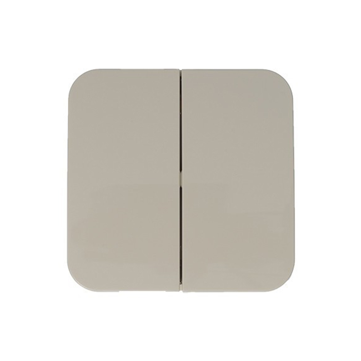 Выключатель открыт. уст. "blanca" 2-х кл. 10а, бежевый (1/15/30) "schneider"