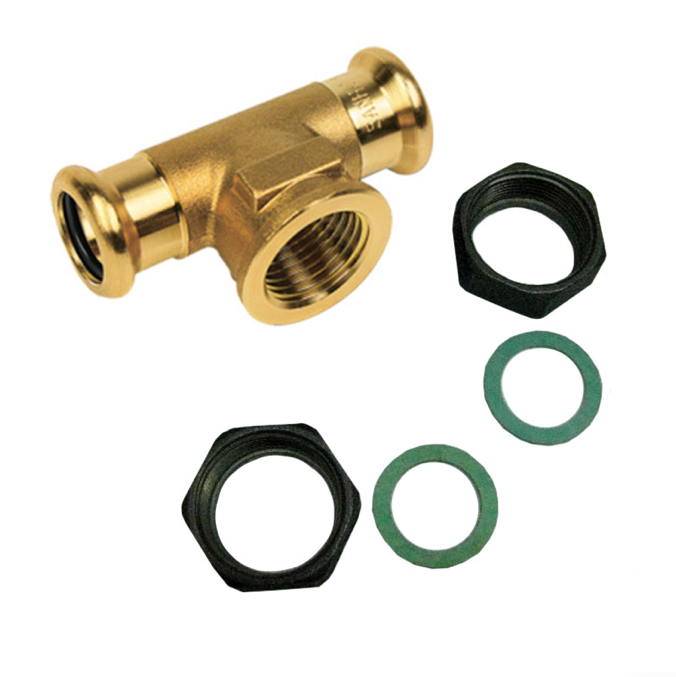 Тройник G 1 1/2 x 1 1/2 x 1 1/2 Viessmann Vitogas 100-F (арт. 7237422)