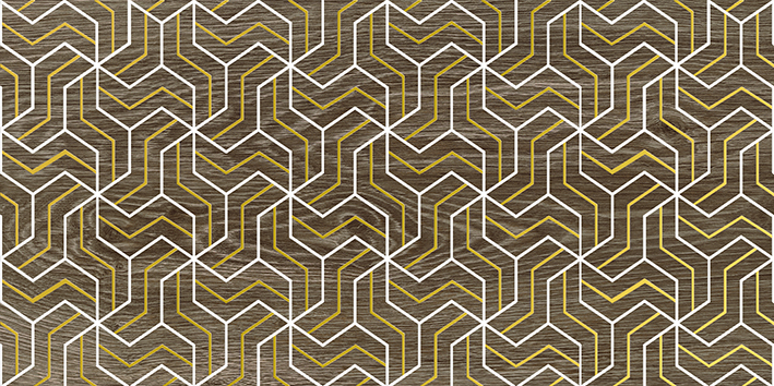 Genesis fractal коричневый 30x60