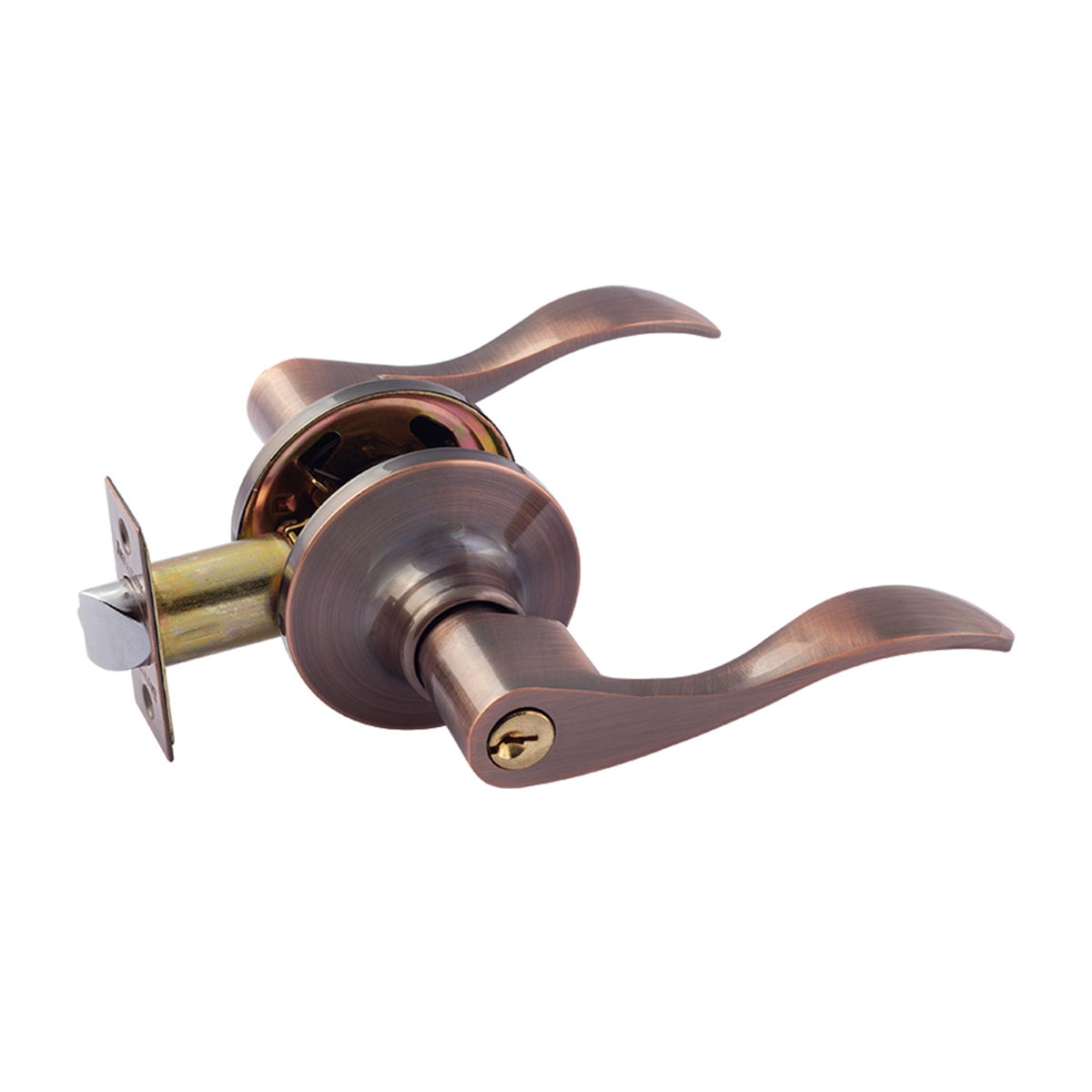 Защелка зв1-01 isparus (ключ/фиксатор) стар. медь (1/20) "нора-м"