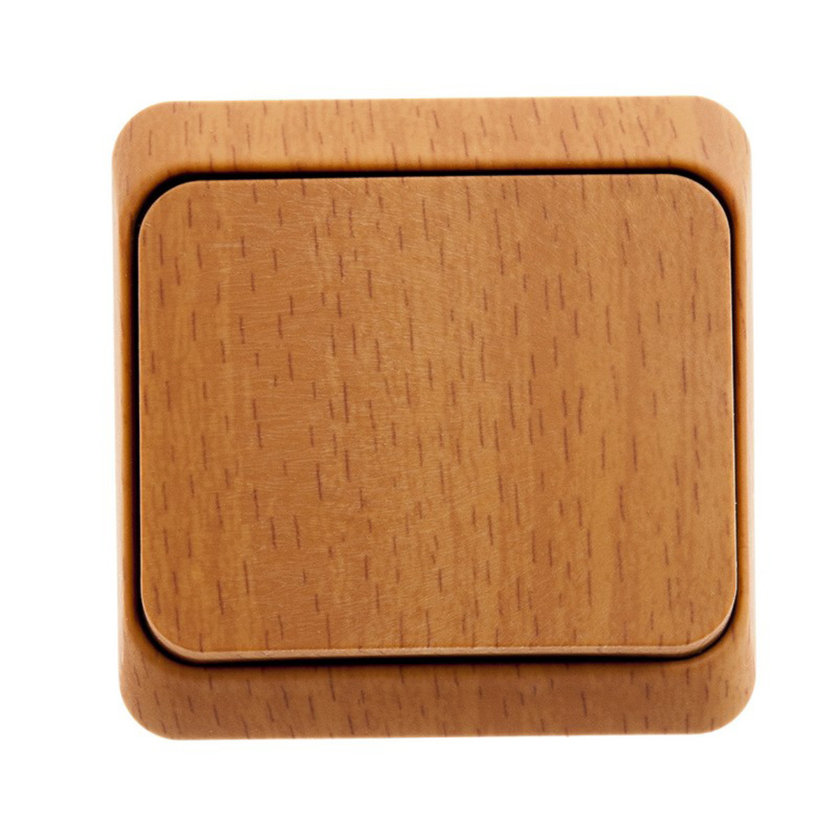 Выключатель открыт. уст. "этюд" 1 кл. 10а, бук (1/25/200) "schneider"