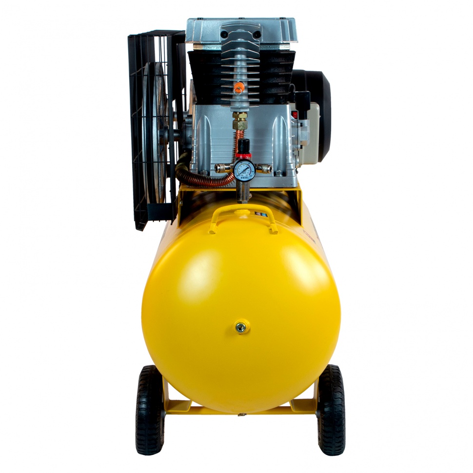 Компрессор воздушный, ременный привод BCI5500-T/200, 5.5 кВт, 200 литров, 850 л/мин Denzel (58128)