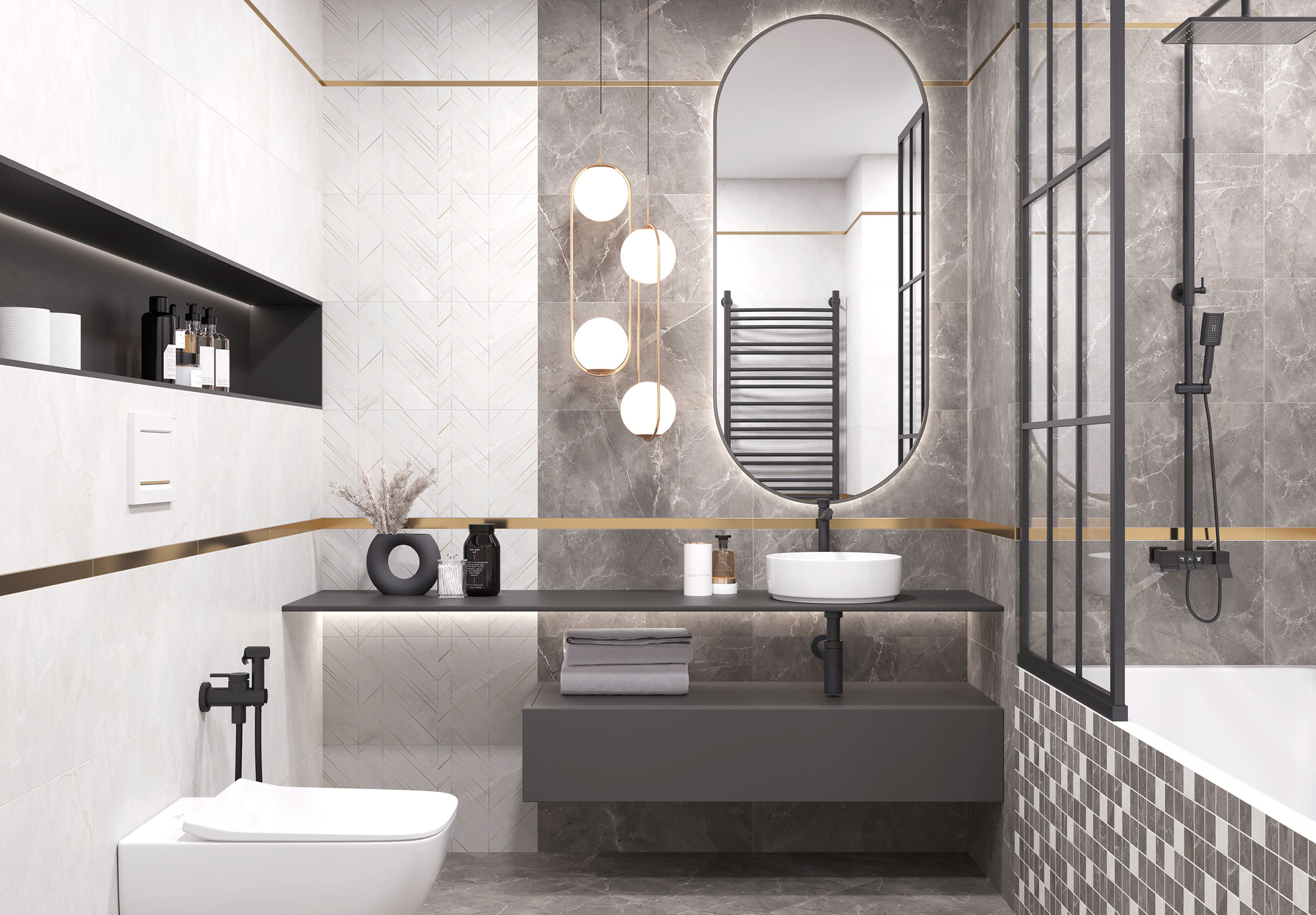 Monblanc керамогранит коричневый 50x50