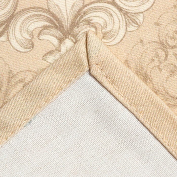 Салфетки столовые "этель" leave fall 46*46 см набор 4 шт. с декорат. кольцами (1/12) 7581158